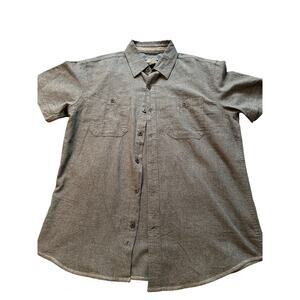 Grizzly Mountain Dry Goods Flannel Size Medium Blue/Grey‎ MINT Condition